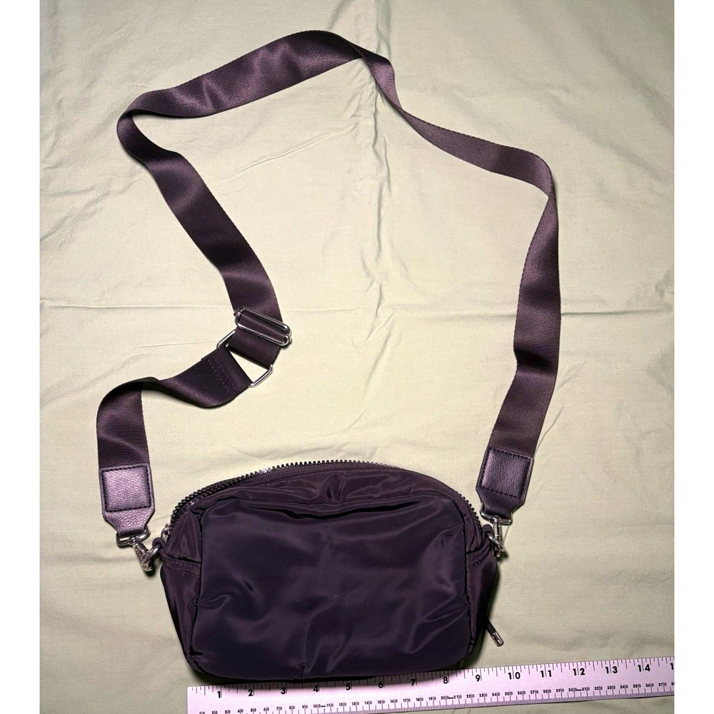 Black Small Wild Fable Crossbody Bag Adjustable Detachable Strap Zip Pockets